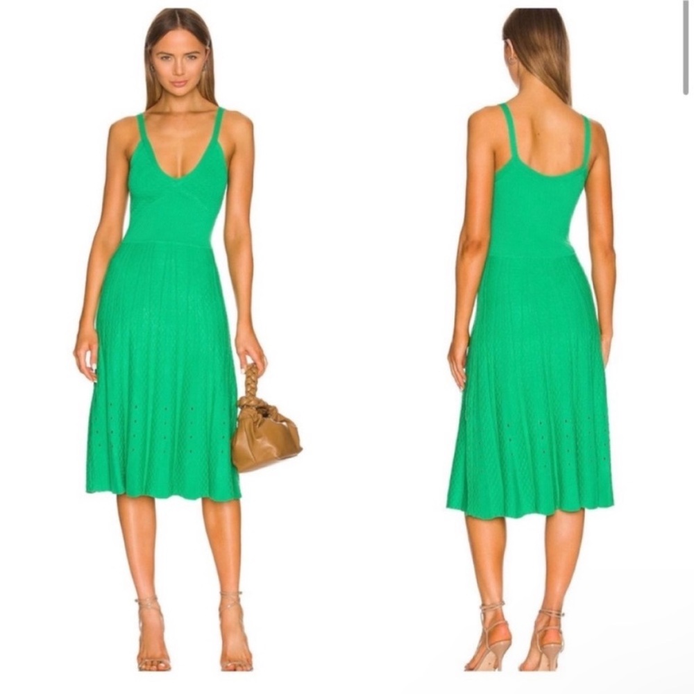 Alexis Green Midi Dress size L
